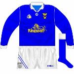 1995-98:
Long-sleeved jersey for league matches.