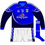 2009:
Long-sleeved edition of new jersey worn in 2009, though the GAA logo on it had been repaced.