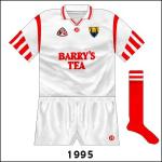 New GAA logo added and Guaranteed Irish logo now in the middle. Worn against Louth and Armagh in league games.