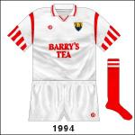 Reversal of new design, worn against Down in the All-Ireland SFC semi-final.