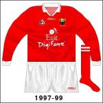 Very rare long-sleeved jersey, used mainly in the McGrath Cup pre-season competition.