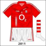 For Cork's All-Ireland qualifier meeting with Down, Alan Quirke wore the regular red jersey, albeit with the numbers in a different font.