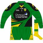 2011:
Black version used when Donegal played teams in white.
