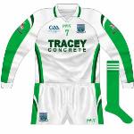 2009:
A league meeeting with Meath saw the long sleeves used.