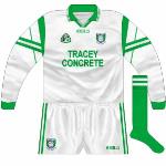 2000:
'Tara' jersey with colours reversed, worn when Fermanagh played Meath in the league at the end of 2000.