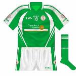 2010-12:
A new design to coincide with Bewleys Hotels becoming the new sponsor. Navy was now completely gone.