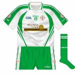 2013:
Having had to change to white for games against Leitrim and Mayo, London opted to keep that strip when playing Cavan in Croke Park.