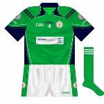 2009:
While most counties had the GAA's 125th anniversary logo, London only had the 'GAA' script.