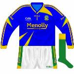 2009:
Blue long-sleeved jersey used against Fermanagh in 2009 league.