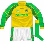 2004:
Initially, this was paired with the second edition of the 2004-06 jersey.