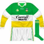 1998-2002:
Long-sleeved jersey updated with O'Neills name included.