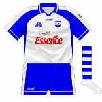 2007:
Hooped socks became an integral part of the Waterford hurling kit for 2007.
