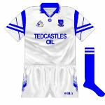 1996:
Aother year, another loss to Tipp, this time with the jerseys sporting the ubiquitous 'Tara' design on the sleeves.