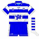 2008:
Yop were the new sponsors, first seen on the older jerseys before the launch of the new set.