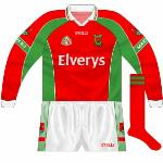 2005:
Long-sleeved version, used against Kerry in the league.